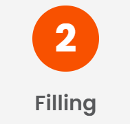 Step two Filling levelup Concrete